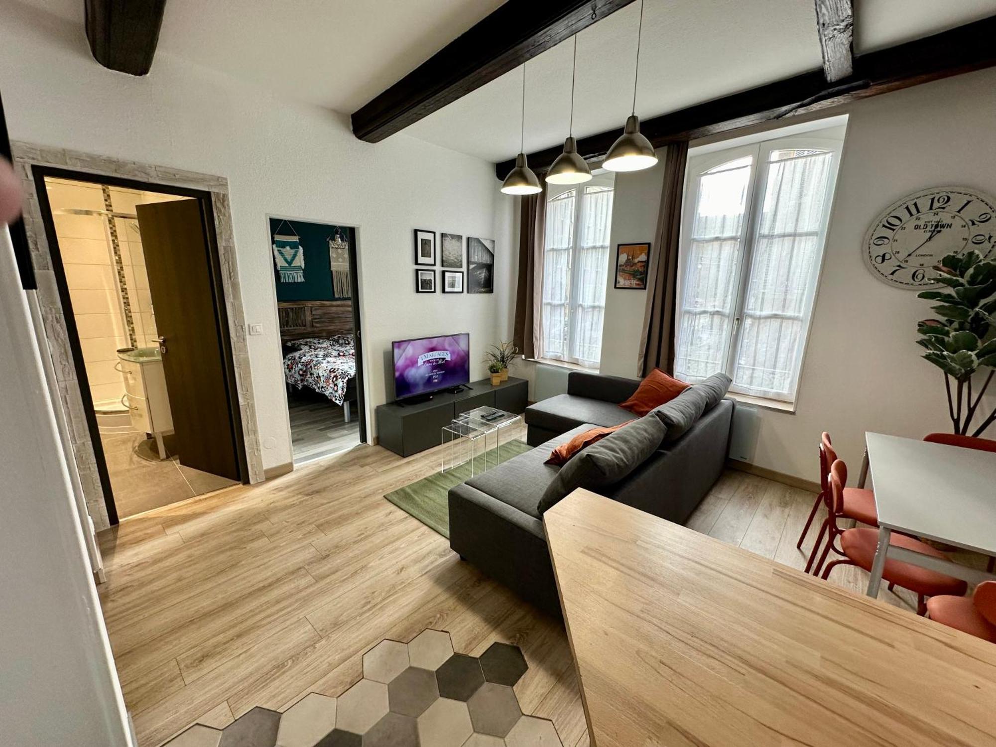 Apartamento Lecathedrale : F2 Au Coeur De Metz ! Exterior foto